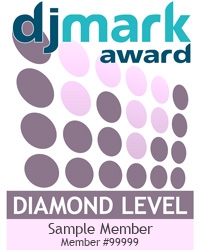 Sample DJmark Diamond award