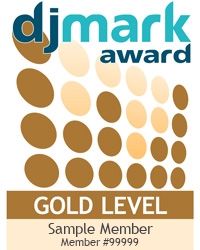 Sample DJmark Gold award